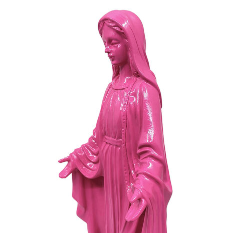 Werns - Beeld Madonna Kunststof 12x33cm in 2 kleuren Werns - Beeld Madonna Kunststof 12x33cm in 2 kleuren