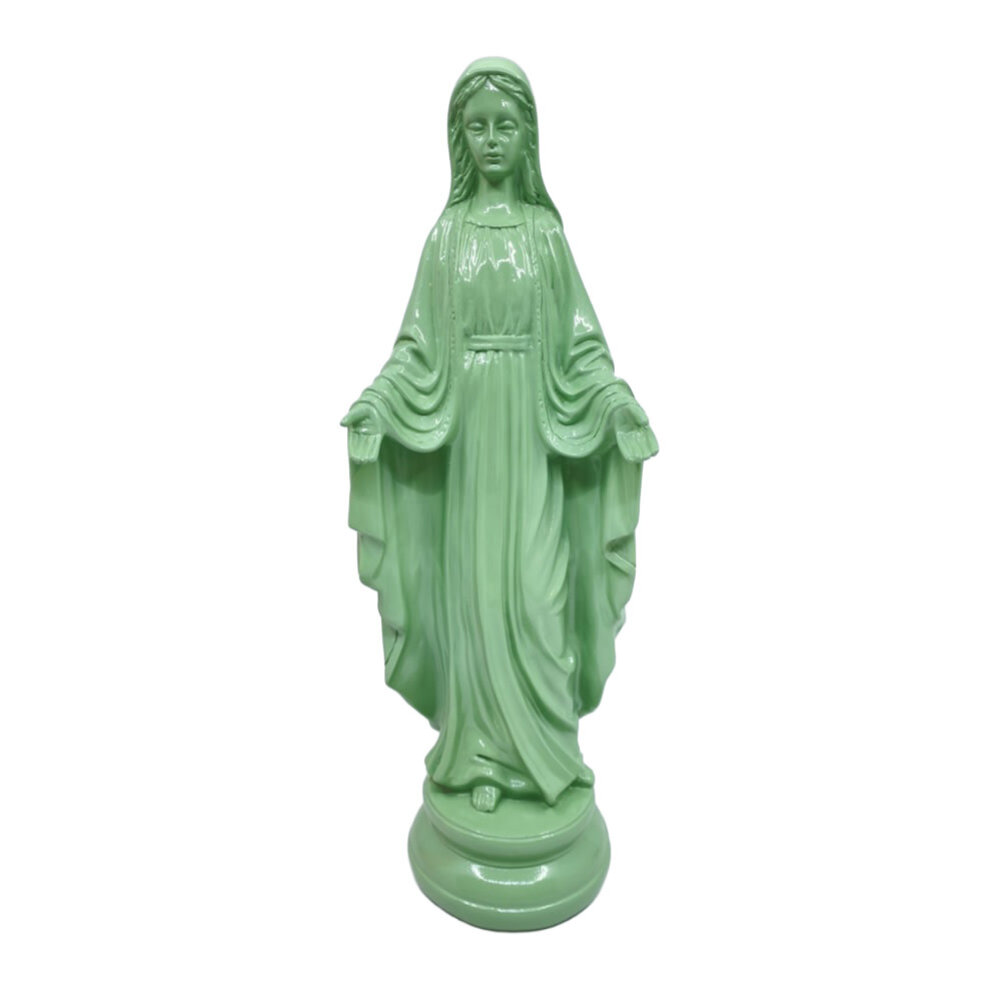 Werns - Beeld Madonna Kunststof 12x33cm in 2 kleuren Werns - Beeld Madonna Kunststof 12x33cm in 2 kleuren