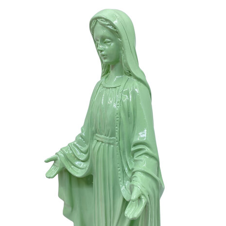 Werns - Beeld Madonna Kunststof 12x33cm in 2 kleuren Werns - Beeld Madonna Kunststof 12x33cm in 2 kleuren