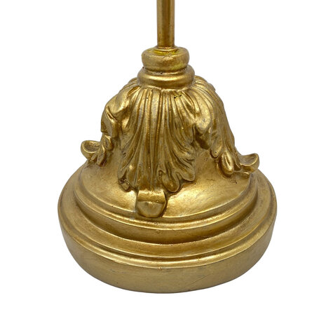 Melting Pot - Beeld Engeltje op Sokkel Goud 13x43cm armen laag