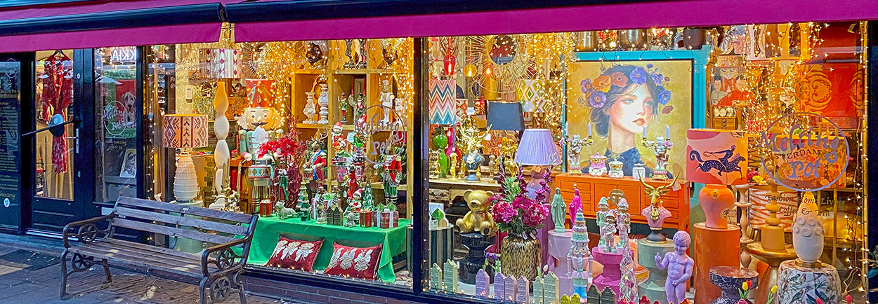 ZIEN: Kerst etalage oktober 2025