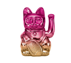 Donkey - Lucky Cat -Gaming Player 2- Shiny Pink-Yellow 10x15cm Donkey - Lucky Cat -Gaming Player 2- Shiny Pink-Yellow 10x15cm