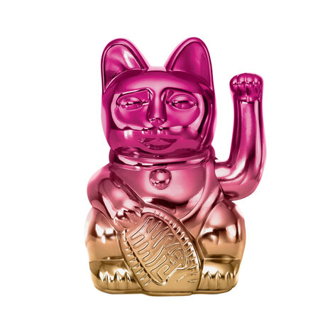 Donkey - Lucky Cat -Gaming Player 2- Shiny Pink-Yellow 10x15cm - Limited Edition