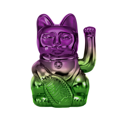 Donkey - Lucky Cat -Gaming Player 4- Shiny Purple-Green 10x15cm - Limited Edition