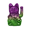 Donkey - Lucky Cat -Gaming Player 4- Shiny Purple-Green 10x15cm - Limited Edition