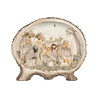 Melting Pot - Beeldje 3-D Kerststal Bethlehem Beige Kunststof 18x15cm Melting Pot - Beeldje 3-D Kerststal Bethlehem Beige Kunststof 18x15cm