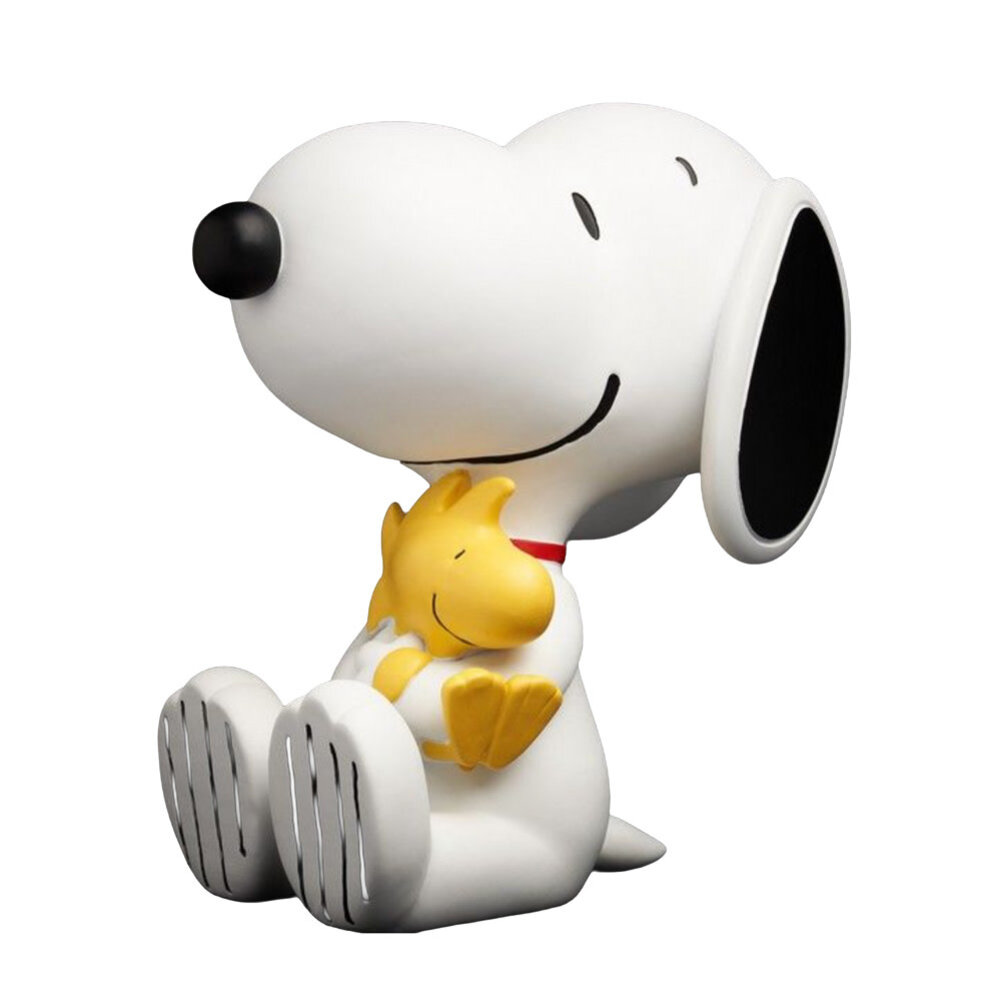 Blogo Design - Beeld Snoopy & Woodstock Wit Kunststof 14x25cm