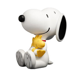 Blogo Design - Beeld Snoopy & Woodstock Wit Kunststof 14x25cm