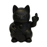 Blogo - Beeld Lucky Cat Fuck You Zwart 23x27cm Blogo - Beeld Lucky Cat Fuck You Zwart 23x27cm