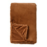Melting Pot - Plaid Zinzi Imitatie Bont 140x180cm Tobacco Bruin Melting Pot - Plaid Zinzi Imitatie Bont 140x180cm Tobacco Bruin