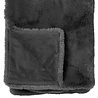Melting Pot - Plaid Zinzi Imitatie Bont 140x180cm Charcoal Antraciet Melting Pot - Plaid Zinzi Imitatie Bont 140x180cm Charcoal Antraciet