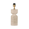 Colmore - Tafel Lamp Voet Amelita Beige Steen 13x42cm Colmore - Tafel Lamp Voet Amelita Beige Steen 13x42cm