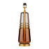 Tafel Lamp Voet Amena Amber-Bruin Transparant Glas 18x58cm Tafel Lamp Voet Amena Amber-Bruin Transparant Glas 18x58cm