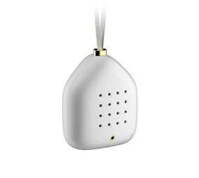 Zwitscherbox - Kerstbal Jingle Bells met Kerstgeluiden Wit 6x7cm Zwitscherbox - Kerstbal Jingle Bells met Kerstgeluiden Wit 6x7cm