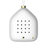 Zwitscherbox - Kerstbal Jingle Bells met Kerstgeluiden Wit 6x7cm met hanger Zwitscherbox - Kerstbal Jingle Bells met Kerstgeluiden Wit 6x7cm met hanger