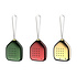 Kerstballen Set Jingle Bells Groen Rood Goud met Kerstgeluiden 6x7cm Kerstballen Set Jingle Bells Groen Rood Goud met Kerstgeluiden 6x7cm