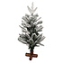 Kerstboompje met Sneeuw op Kruis 67cm
