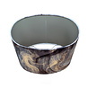 Colmore - Lampenkap Ovaal Streken Zilver op Taupe 30x20x25cm Colmore - Lampenkap Ovaal Streken Zilver op Taupe 30x20x25cm