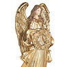 Melting Pot - Beeld Kerst Engel met Krans Goud 16x35cm Melting Pot - Beeld Kerst Engel met Krans Goud 16x35cm
