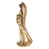 Melting Pot - Beeld Kerst Engel met Krans Goud 16x35cm Melting Pot - Beeld Kerst Engel met Krans Goud 16x35cm