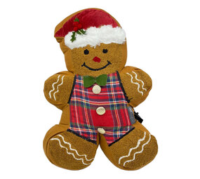 Colmore - Kerst Kussen Peperkoek Mannetje 30x40cm Colmore - Kerst Kussen Peperkoek Mannetje 30x40cm