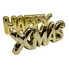 Melting Pot - Kerst Ballon Letters Happy Xmas Goud 31x11cm + 27x11cm Melting Pot - Kerst Ballon Letters Happy Xmas Goud 31x11cm + 27x11cm