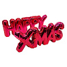 Melting Pot - Kerst Ballon Letters Happy Xmas Rood 31x11cm + 27x11cm Melting Pot - Kerst Ballon Letters Happy Xmas Rood 31x11cm + 27x11cm