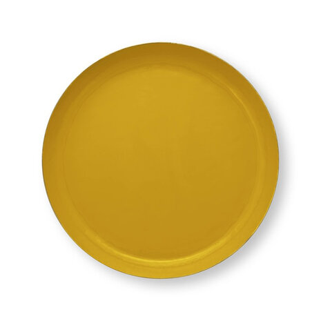 Pip Studio - Dienblad Oker Geel Goud Metaal 40x4cm geëmailleerd Pip Studio - Dienblad Oker Geel Goud Metaal 40x4cm geëmailleerd
