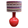 Melting Pot - Tafel Lamp Voet Rood Keramiek 20x40cm Melting Pot - Tafel Lamp Voet Rood Keramiek 20x40cm