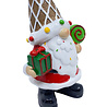 Melting Pot - Beeld Kerst Kabouter Cadeau Multicolor 13x23cm Melting Pot - Beeld Kerst Kabouter Cadeau Multicolor 13x23cm