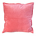 Sierkussen Coral Velours 50x50cm met bies Sierkussen Coral Velours 50x50cm met bies
