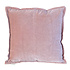 Sierkussen Mauve Velours 50x50cm met bies Sierkussen Mauve Velours 50x50cm met bies
