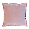 Melting Pot - Sierkussen Mauve Velours 50x50cm met bies Melting Pot - Sierkussen Mauve Velours 50x50cm met bies