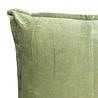 Melting Pot - Sierkussen Olijf Groen Velours 50x50cm met bies Melting Pot - Sierkussen Olijf Groen Velours 50x50cm met bies
