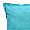 Melting Pot - Sierkussen Aqua Groen Velours 50x50cm met bies Melting Pot - Sierkussen Aqua Groen Velours 50x50cm met bies
