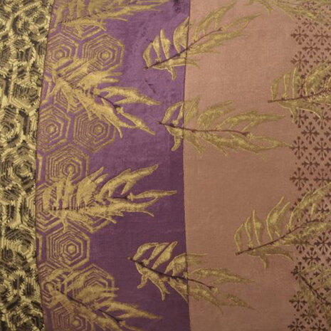 Melting Pot - Sierkussen Tenera Panter-Bordeaux-Goud Fluweel 60x40cm Melting Pot - Sierkussen Tenera Panter-Bordeaux-Goud Fluweel 60x40cm