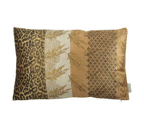 Melting Pot - Sierkussen Tenera Panter-Beige-Goud Fluweel 60x40cm Melting Pot - Sierkussen Tenera Panter-Beige-Goud Fluweel 60x40cm