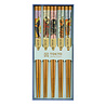 Melting Pot - Eetstokjes Sumo Multicolor set van 5 in cadeau doos