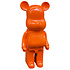 Beeld Design Beer Oranje Kunststof XXL 30x80cm