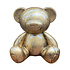 Beeld Design Teddy Beer Zittend Antiek Goud 35x29cm