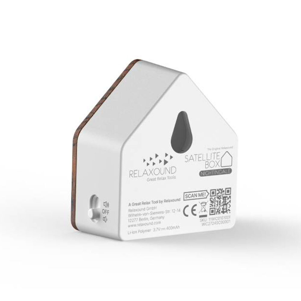 Zwitscherbox - Vogelhuisje Satellitebox Merel Hout Zwitscherbox - Vogelhuisje Satellitebox Merel Hout