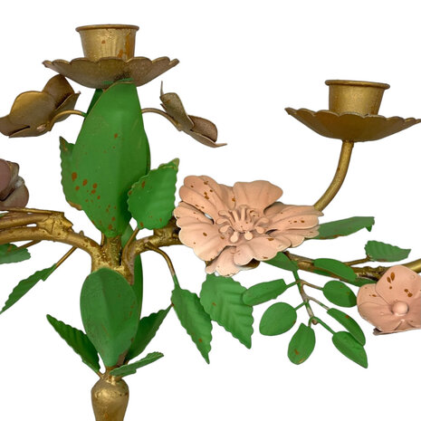 Melting Pot - Kandelaar Ali Multicolor Metaal 53x30cm 5-houders Melting Pot - Kandelaar Ali Multicolor Metaal 53x30cm 5-houders