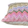 Colmore - Sierkussen Chevron Zigzag Multicolor Katoen 50x50cm Colmore - Sierkussen Chevron Zigzag Multicolor Katoen 50x50cm