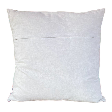 Colmore - Sierkussen Chevron Zigzag Multicolor Katoen 50x50cm Colmore - Sierkussen Chevron Zigzag Multicolor Katoen 50x50cm