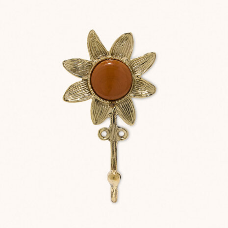 Doing Goods - Wandhaak Sera Sun Messing 7x13cm