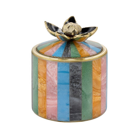 Doing Goods - Sieraaddoosje Circus Liv Multicolor Messing 9x11cm Doing Goods - Sieraaddoosje Circus Liv Multicolor Messing 9x11cm