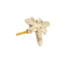 Doing Goods - Ladeknop Queen Bee Messing 7x5cm