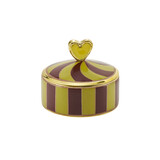 Doing Goods - Sieraden Doosje Pyar Heart Circus Yellow 7x6cm Doing Goods - Sieraden Doosje Pyar Heart Circus Yellow 7x6cm