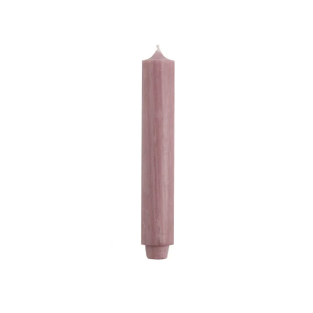 Rustik Lys - Diner Kaars Oud Roze 3.2x20cm