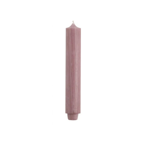 Rustik Lys - Diner Kaars Oud Roze 3.2x20cm